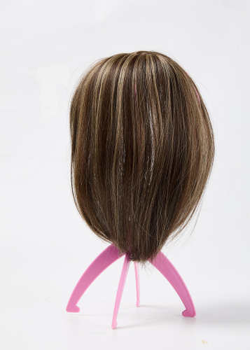Natürliches Haarteil mit Pony für Frauen | 1+1 GRATIS