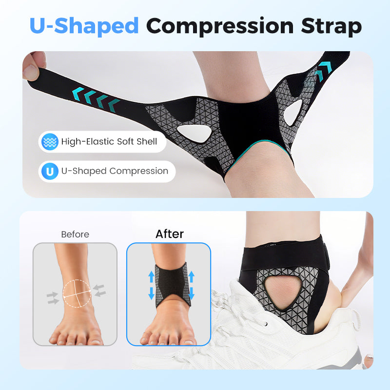 FlexiGuard – Verstellbare elastische Knöchelbandage | 1+1 GRATIS