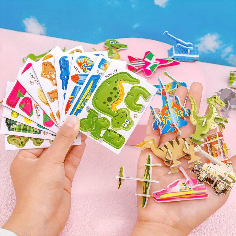 EduPuzzle – Pädagogisches 3D Cartoon Puzzle