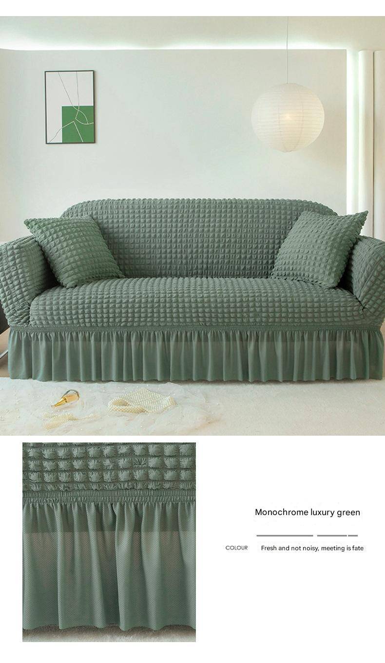 LuxLace™ Premium Seersucker Sofabezug | 50% RABATT