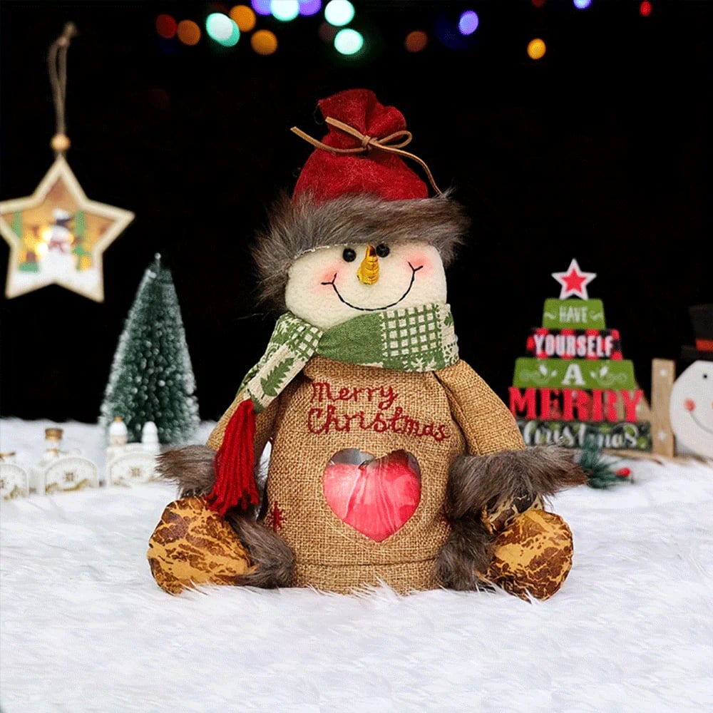 MerryBag – Weihnachtliche Geschenk-Tasche mit Reißverschluss | 1+2 GRATIS