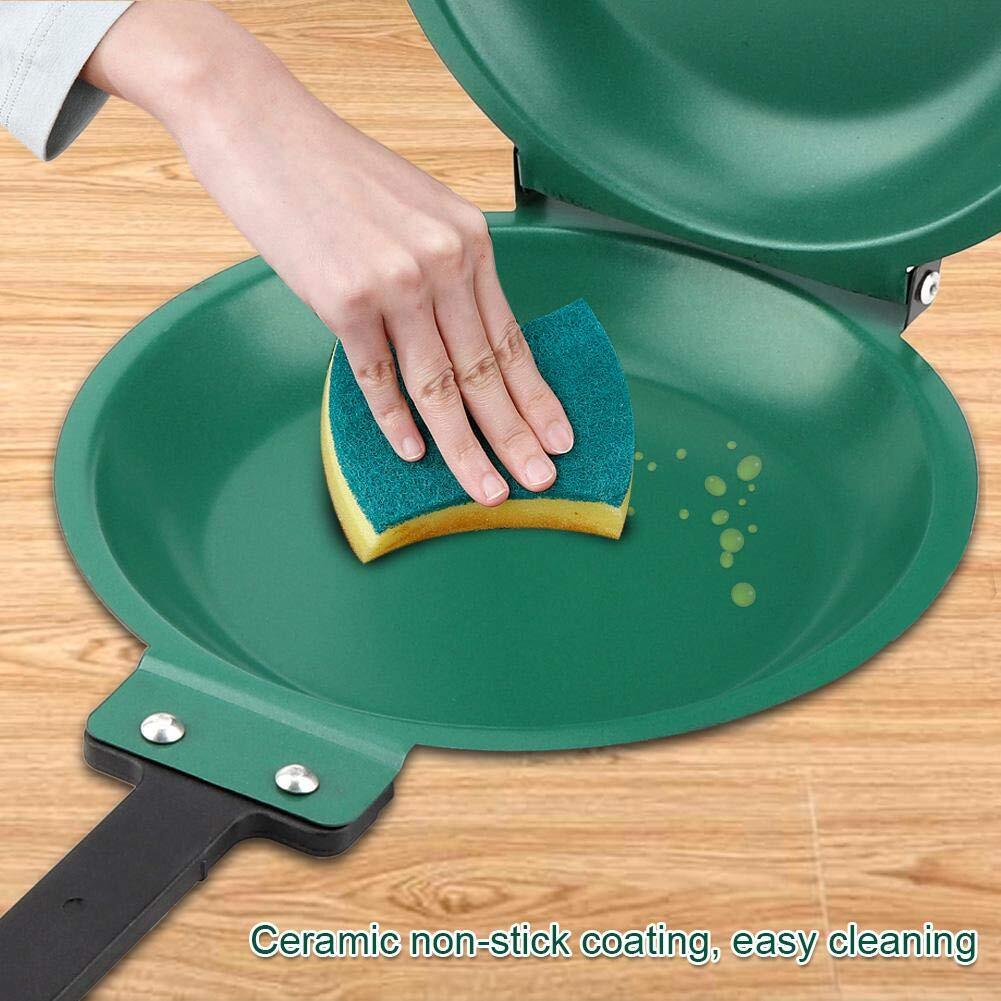 Ceramica™ - Doppelpfanne aus Keramik mit Anti-Haft-Beschichtung