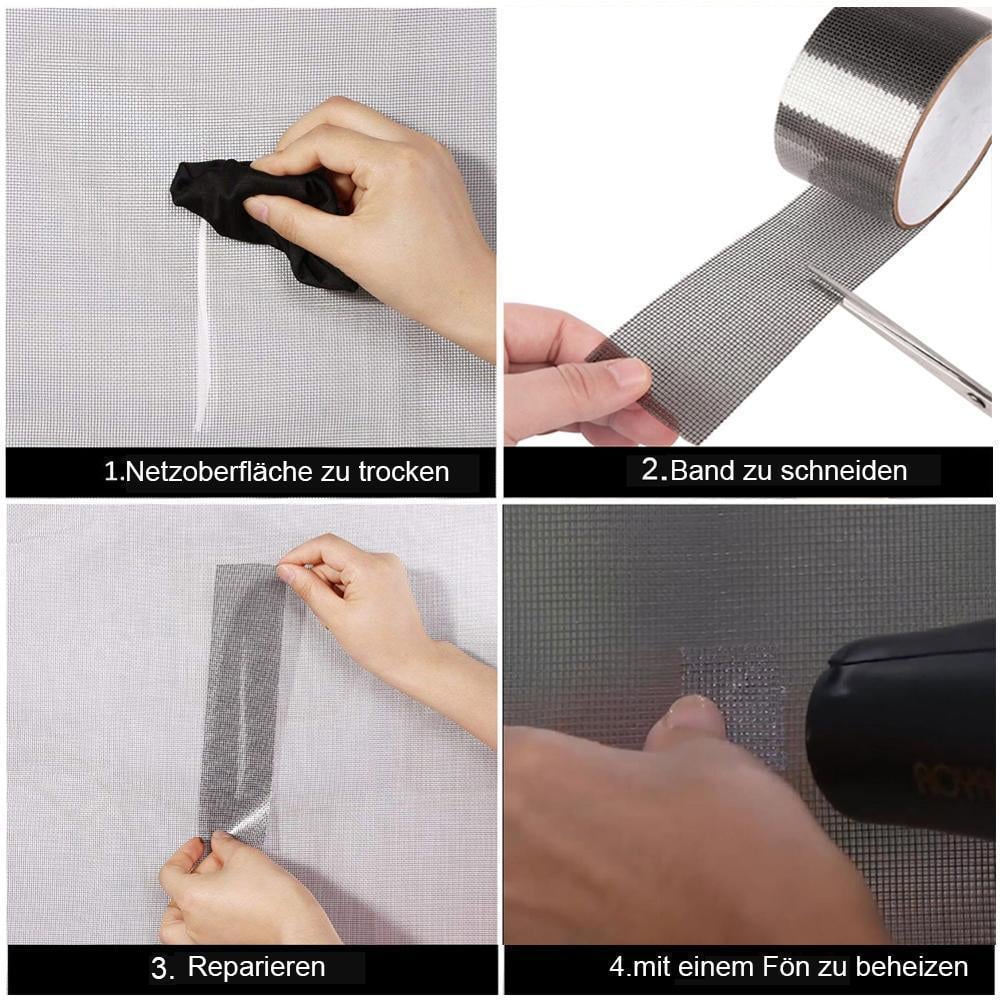 BugLux® Fliegengitter-Reparaturband | 1+2 GRATIS