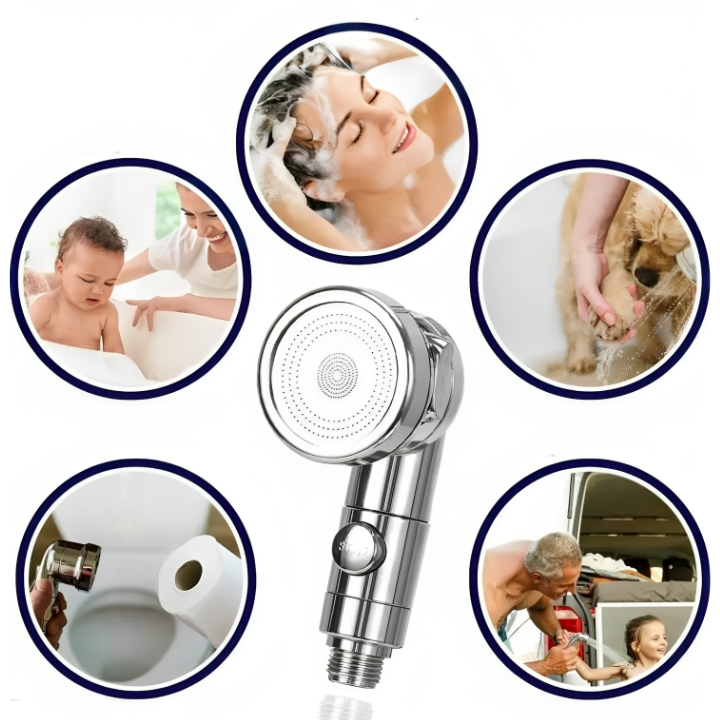 ZenSplash™ Einstellbarer Duschkopf | 50% Rabatt