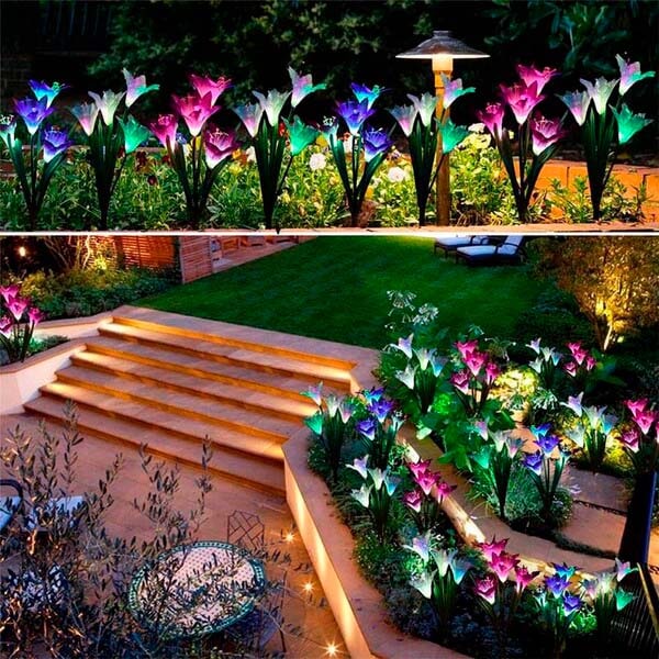 SunBloom™ Solar‑Sonnenblumen‑Gartenleuchten | 50% RABATT