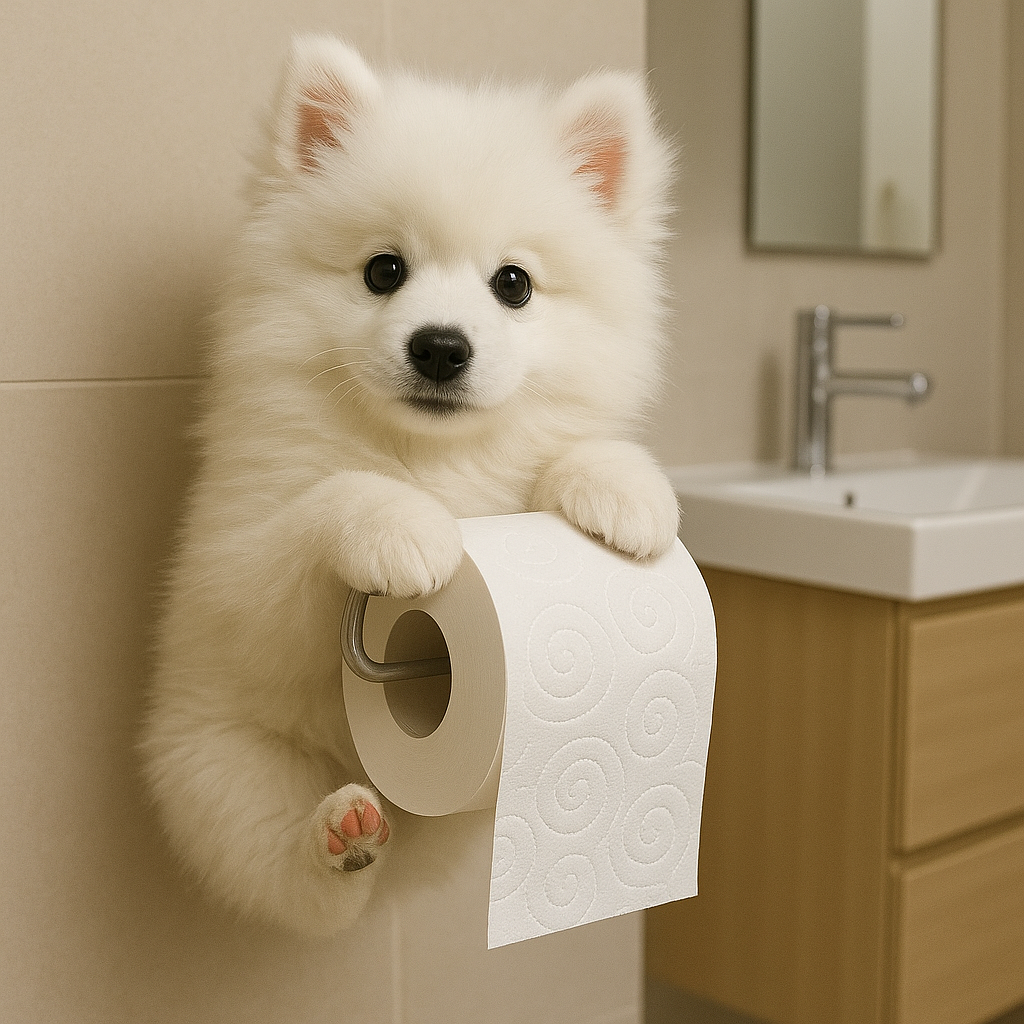 PuppyRoll™ – Toilettenpapierhalter mit Charme | 50% RABATT