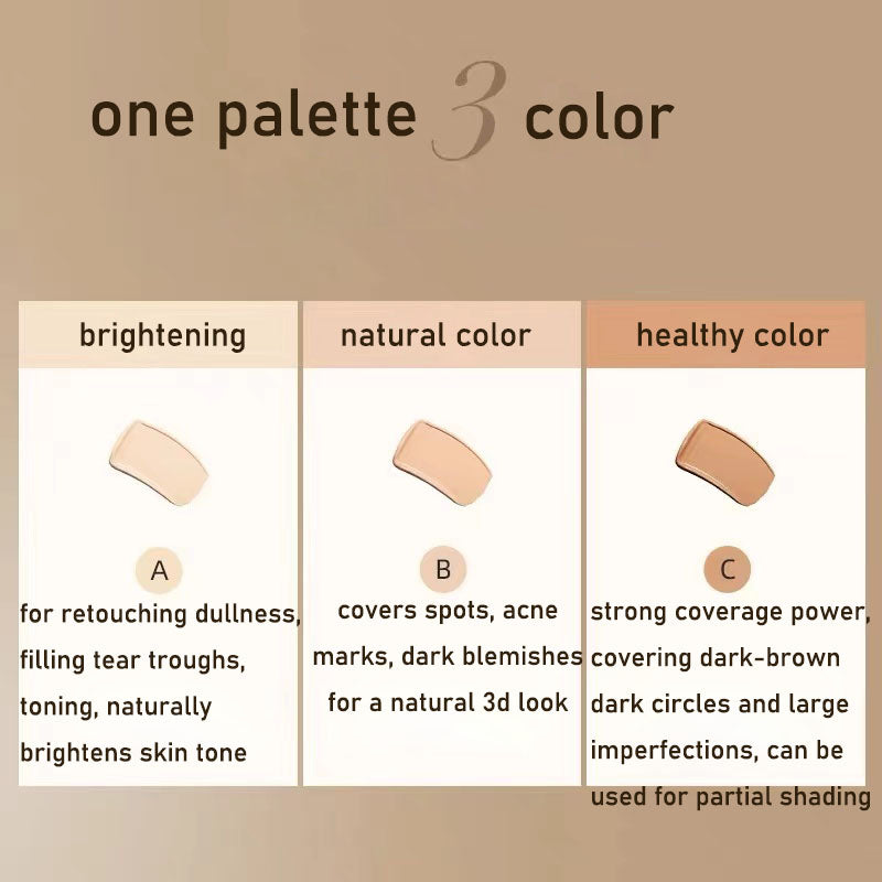 LumePerfect - 100G - 3-In-1 Concealer-Palette | 50% RABATT