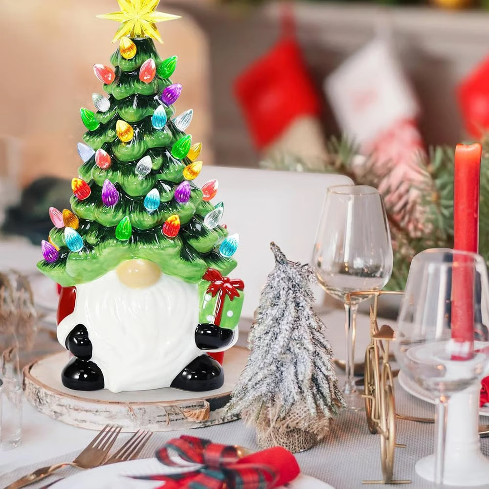 LightUpGnome – DIY Leuchtender Weihnachtswichtel-Baum