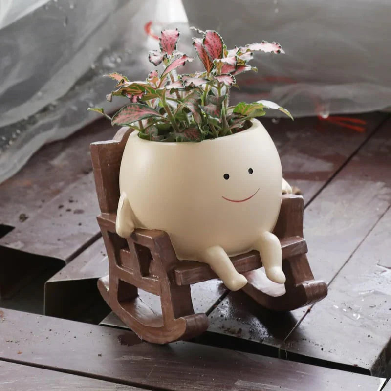 SmilePlanter - Whimsical Face Pflanzgefäß | 50% RABATT