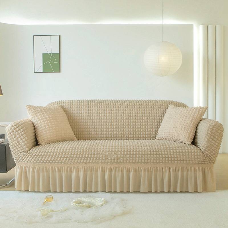 LuxLace™ Premium Seersucker Sofabezug | 50% RABATT