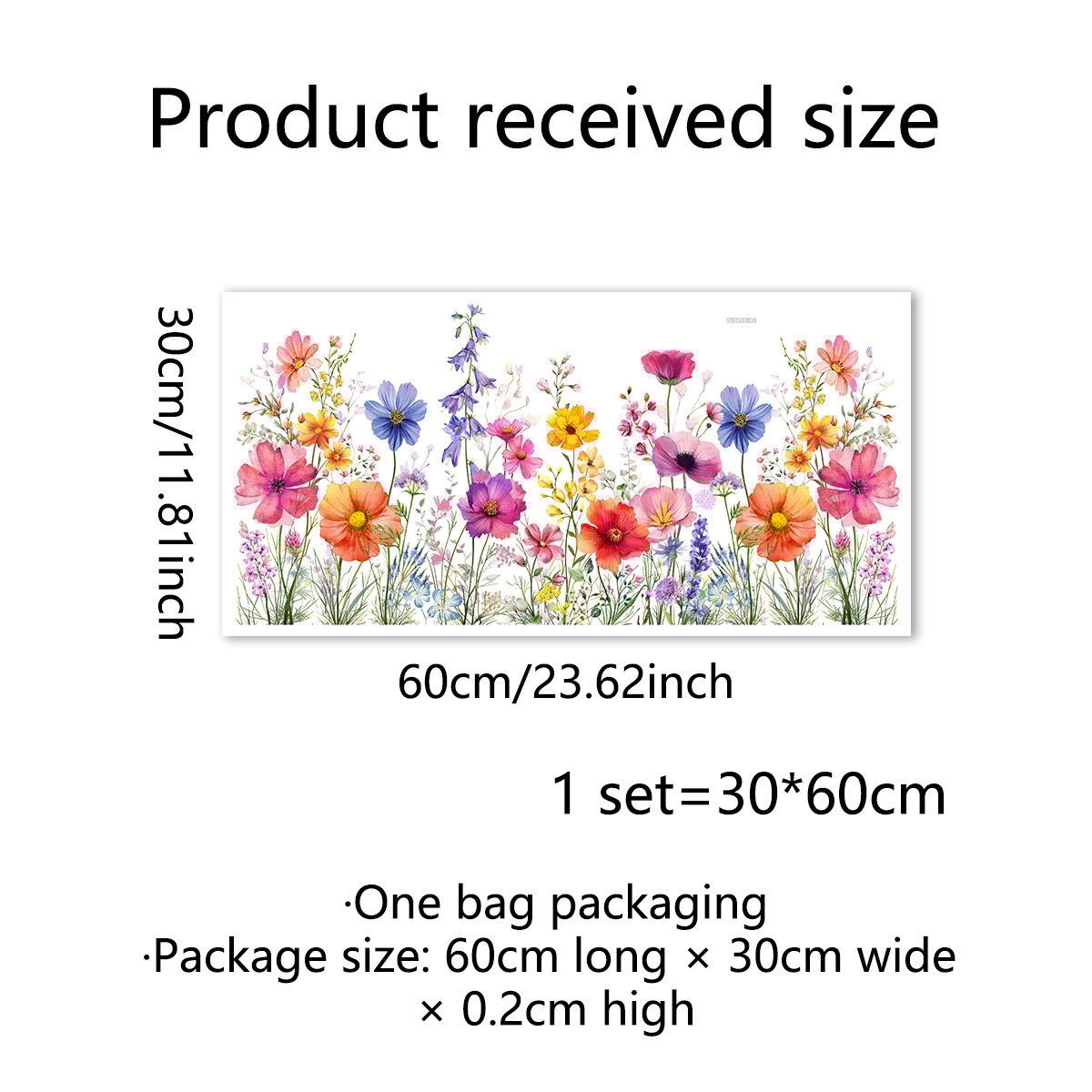 BloomView™ Farbenfroher Fensteraufkleber | 1+1 GRATIS