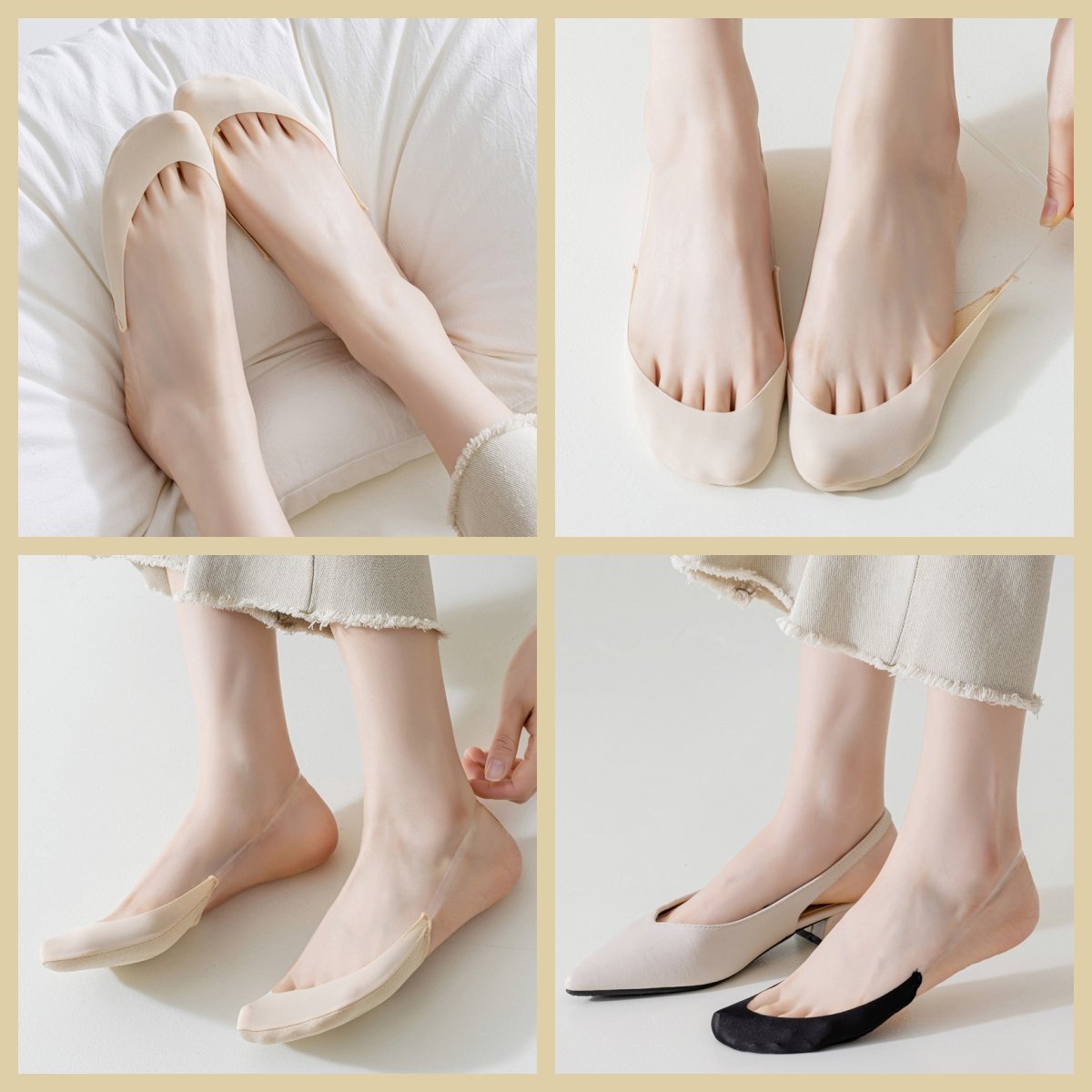 Zehenstopper-Socken | 1+3 GRATIS