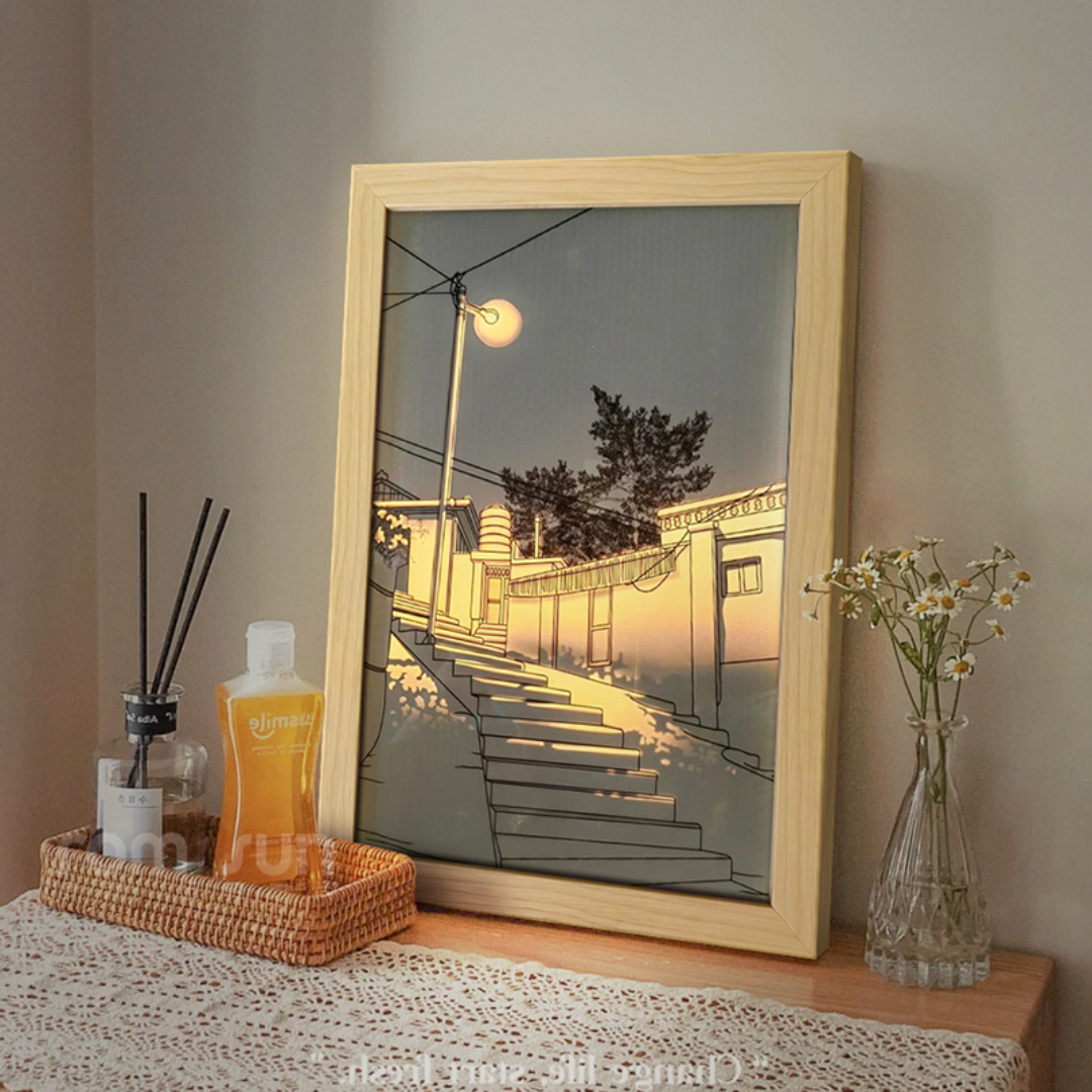 LumiArt - Warm leuchtendes LED-Bild für ein faszinierendes Ambiente | 50% RABATT