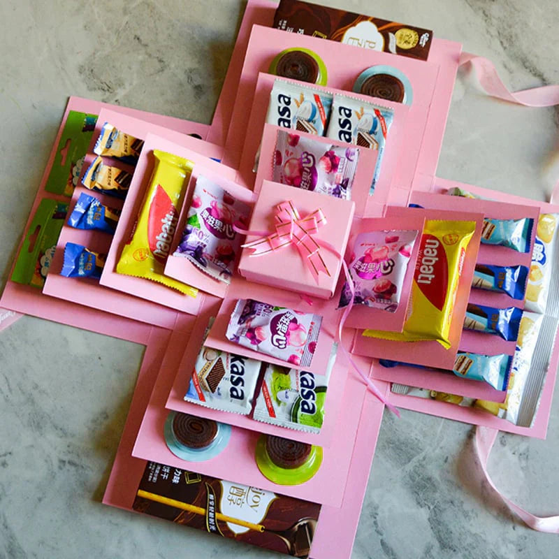 MemoryBox – DIY-Überraschungs-Explosionsgeschenkbox-Set