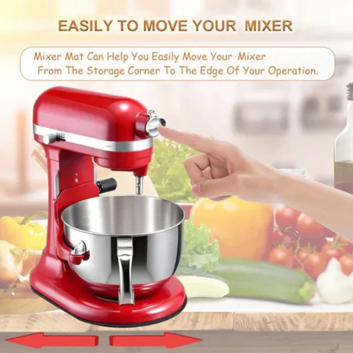 MixerMat - Bewegen Sie Ihren Mixer leicht und leise | 50% RABATT