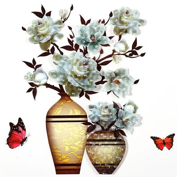 DecoBloom™ – 3D Vasen-Sticker | 1+2 GRATIS