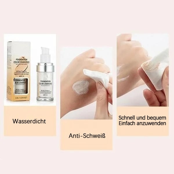 Beste farbverändernde Foundation für reife Haut
