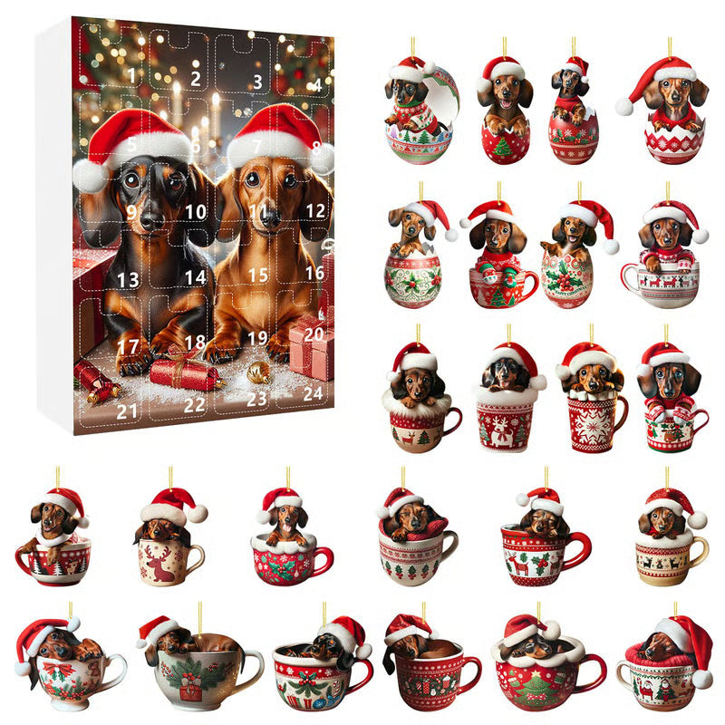 Dachsy – Weihnachts-Adventskalender für Dackel