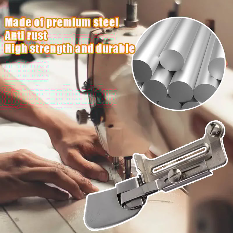 SewProFlex™ – Verstellbarer Rollsaumfuß Für Perfekte Nähte auf Jeder Stoffart | 1+1 GRATIS