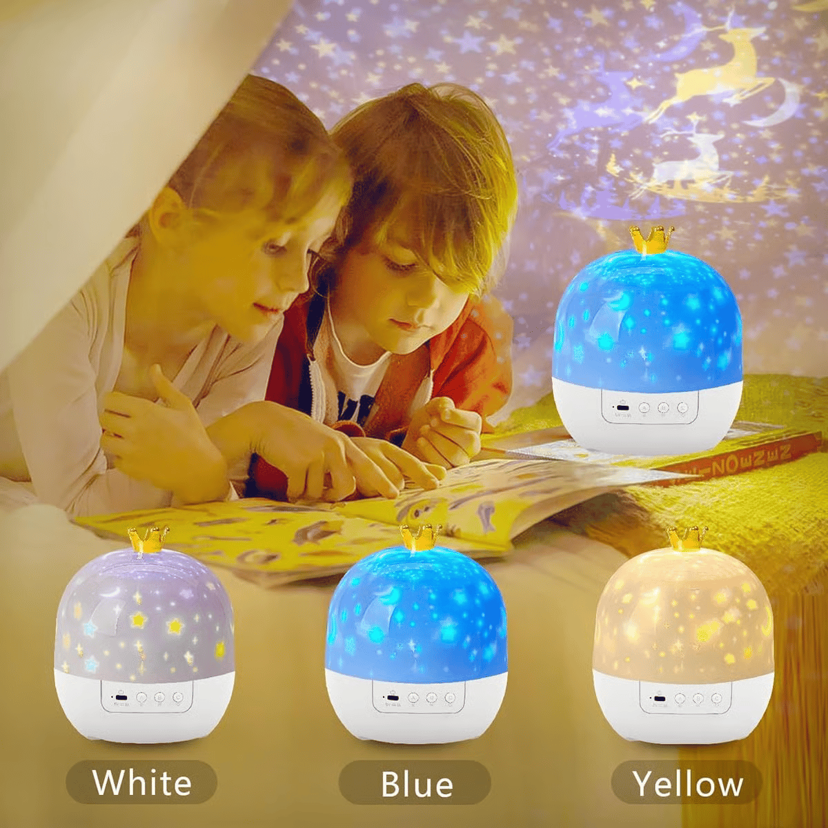LumiKids – Projektor Nachtlicht für Kinder