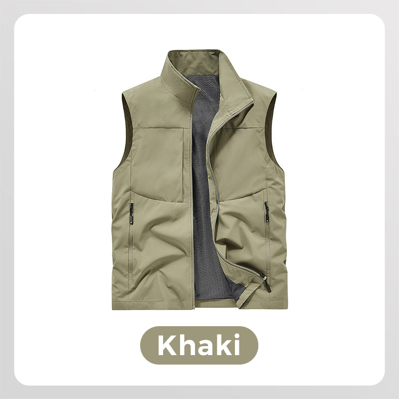 TrailGuard™ Herren Outdoor Weste Wasserdicht
