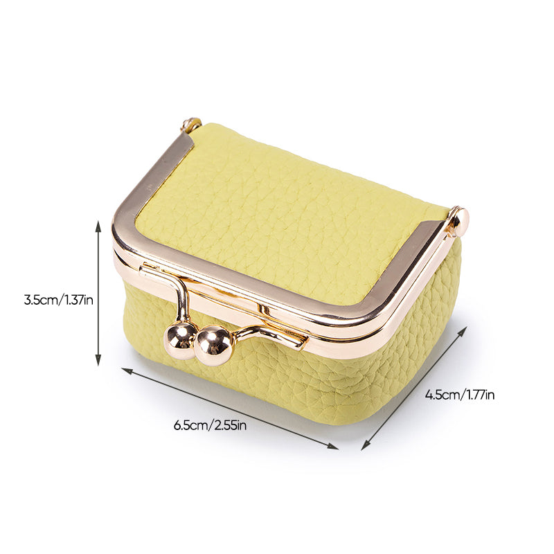 LuxJewels - Mini-Schmuckkästchen aus echtem Leder