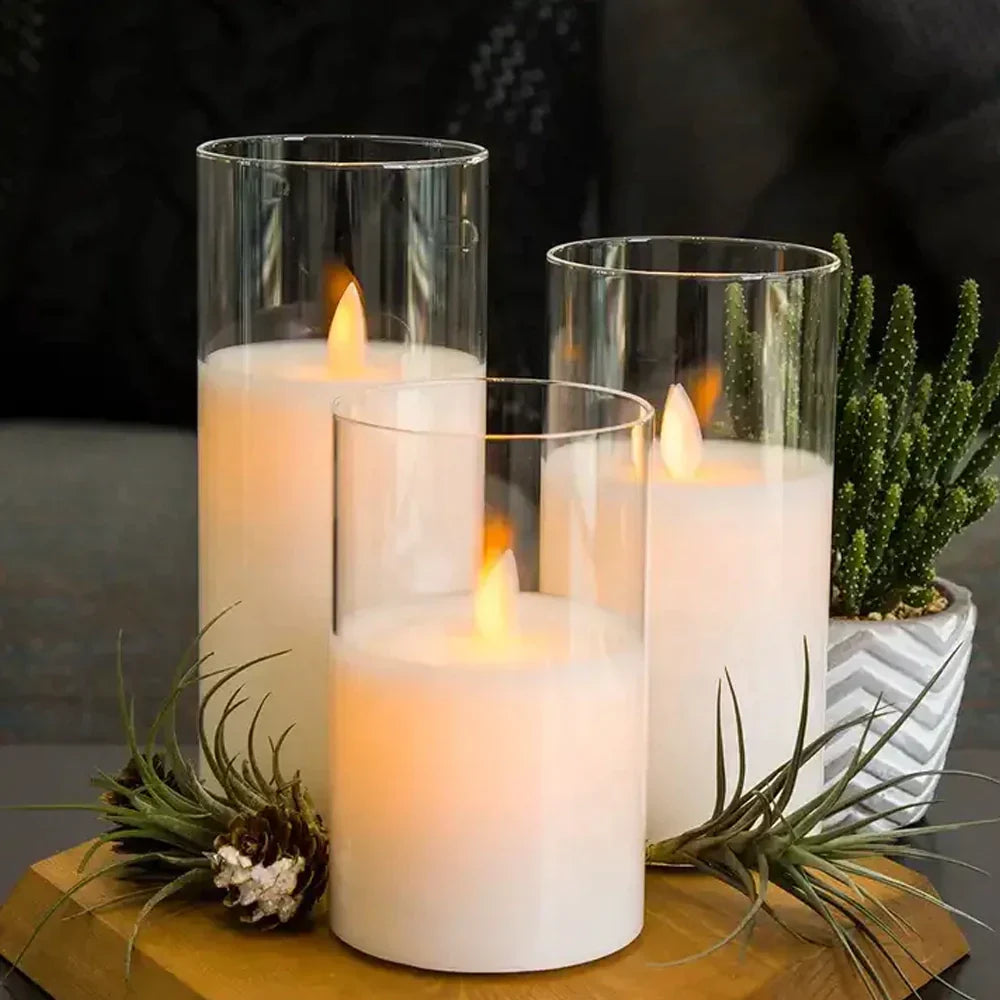 LuxeFlamme -  Erleben Sie luxuriöses Kerzenlicht auf Knopfdruck | 50% RABATT