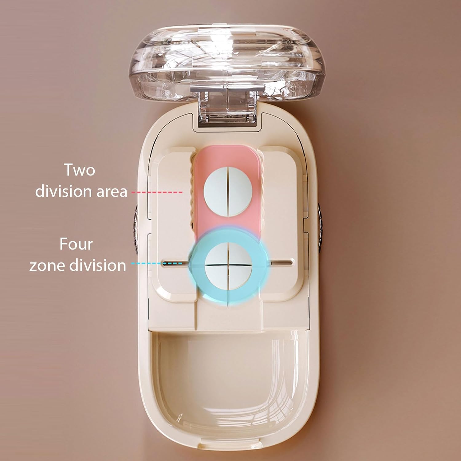 MedLux® 3-in-1-Tablettenzerteiler und Aufbewahrungsbox | 1+1 GRATIS