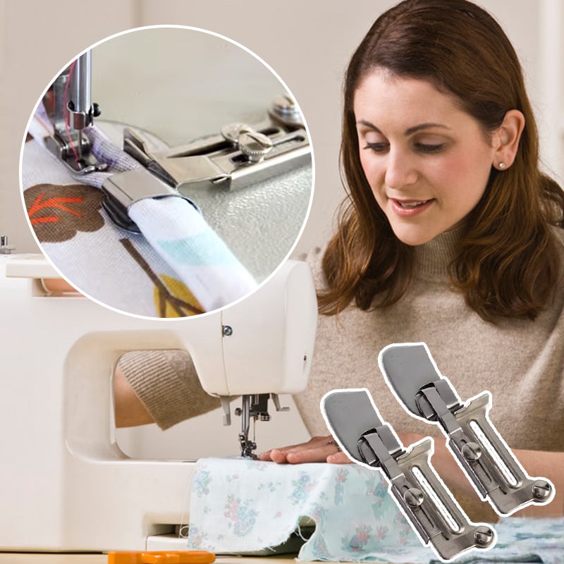 SewProFlex™ – Verstellbarer Rollsaumfuß Für Perfekte Nähte auf Jeder Stoffart | 1+1 GRATIS