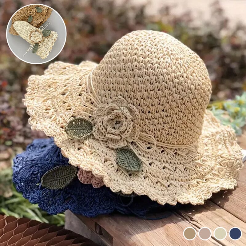 RuffleWaves™ – Eleganter Strohhut mit Sonnenschutz | 1+1 GRATIS