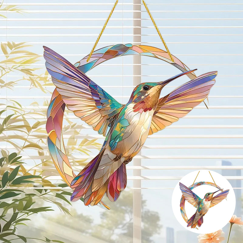 Acryl-Kolibri-Anhänger