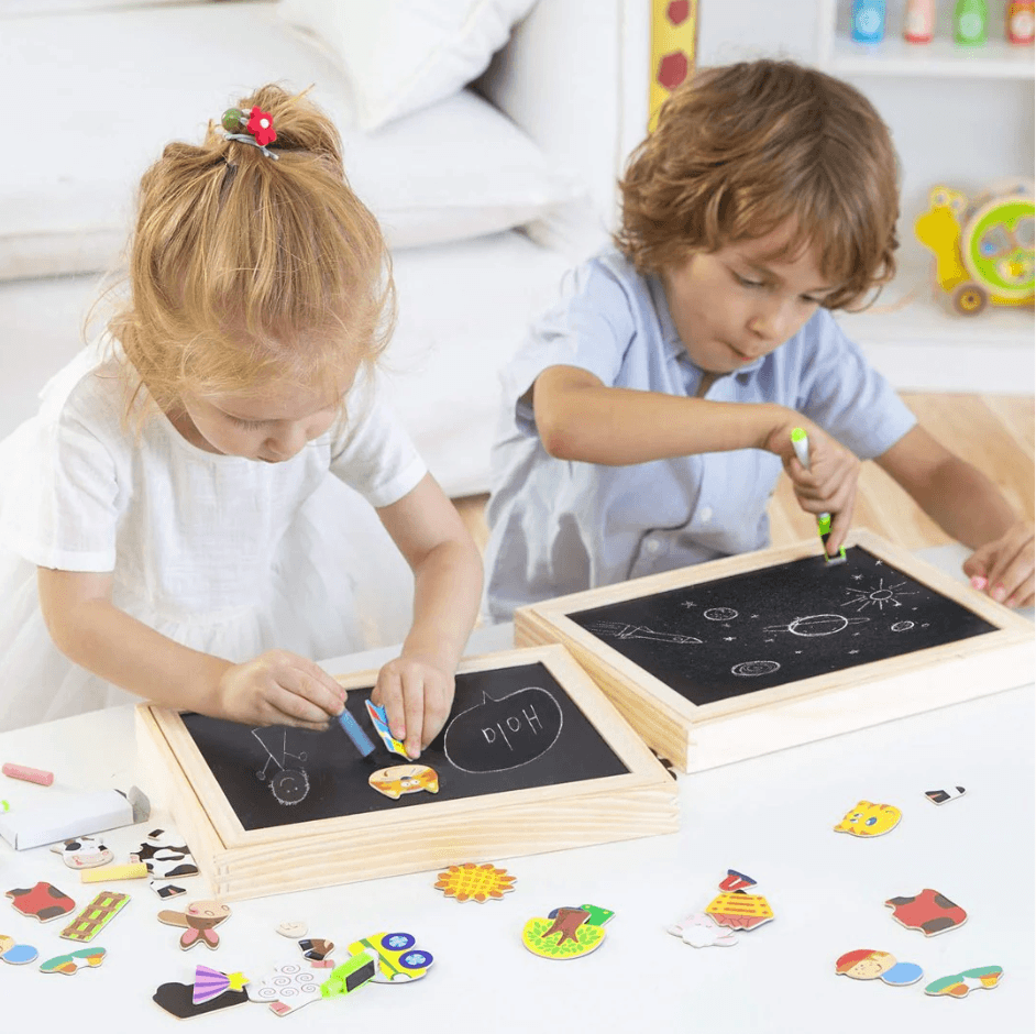 Magnetischer doppelseitiger Zeichentisch für Kinder