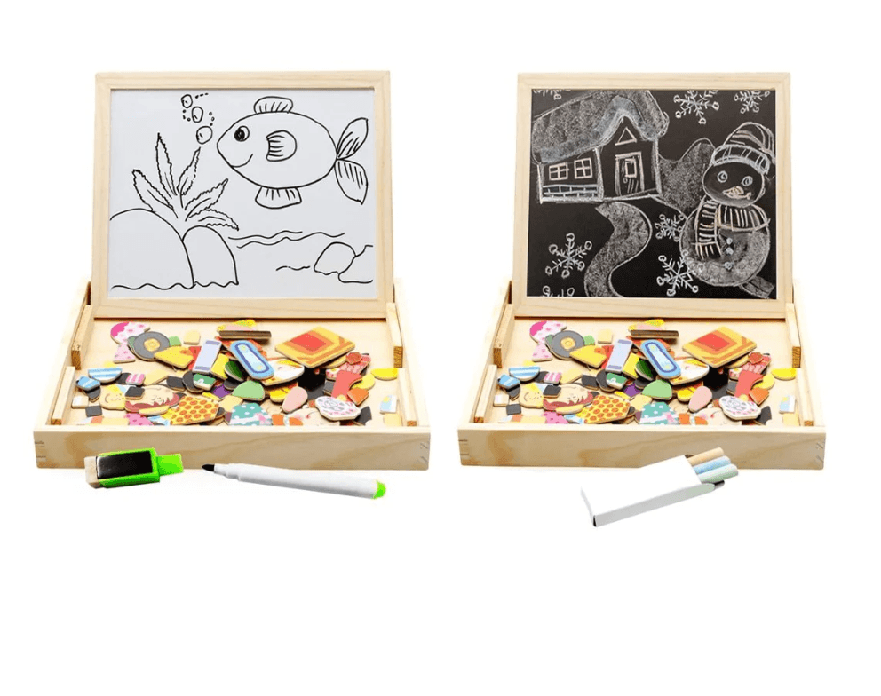 Magnetischer doppelseitiger Zeichentisch für Kinder