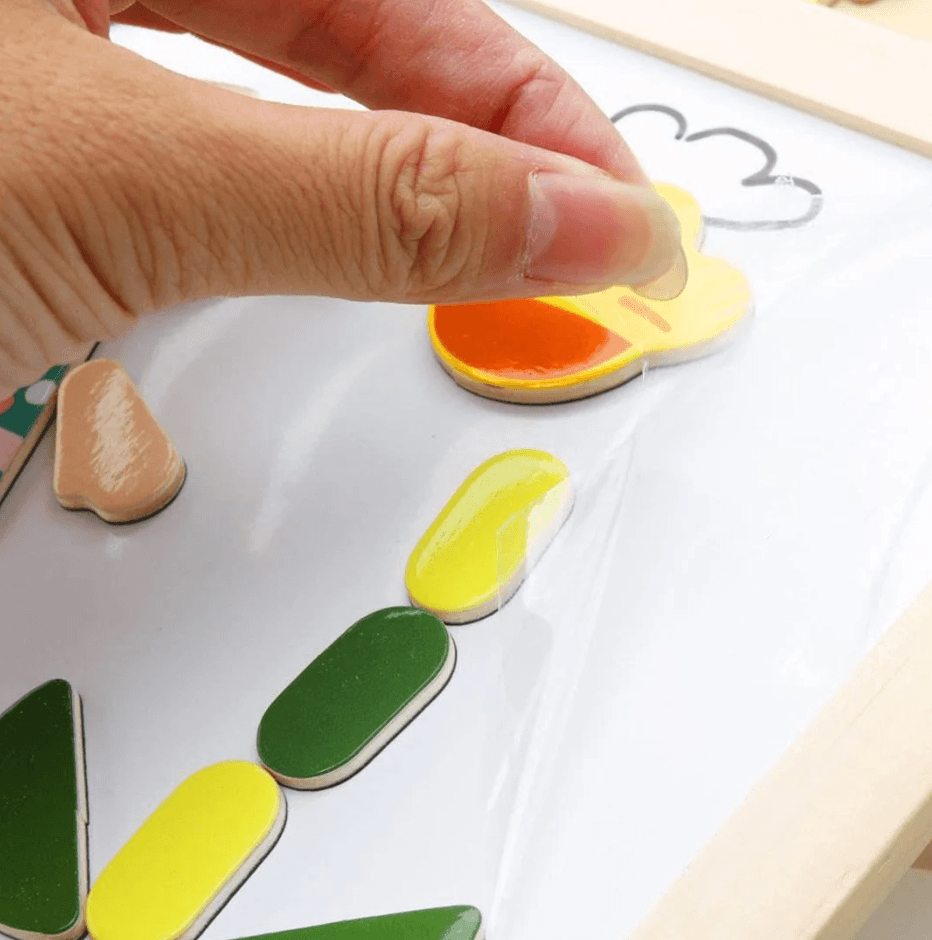 Magnetischer doppelseitiger Zeichentisch für Kinder