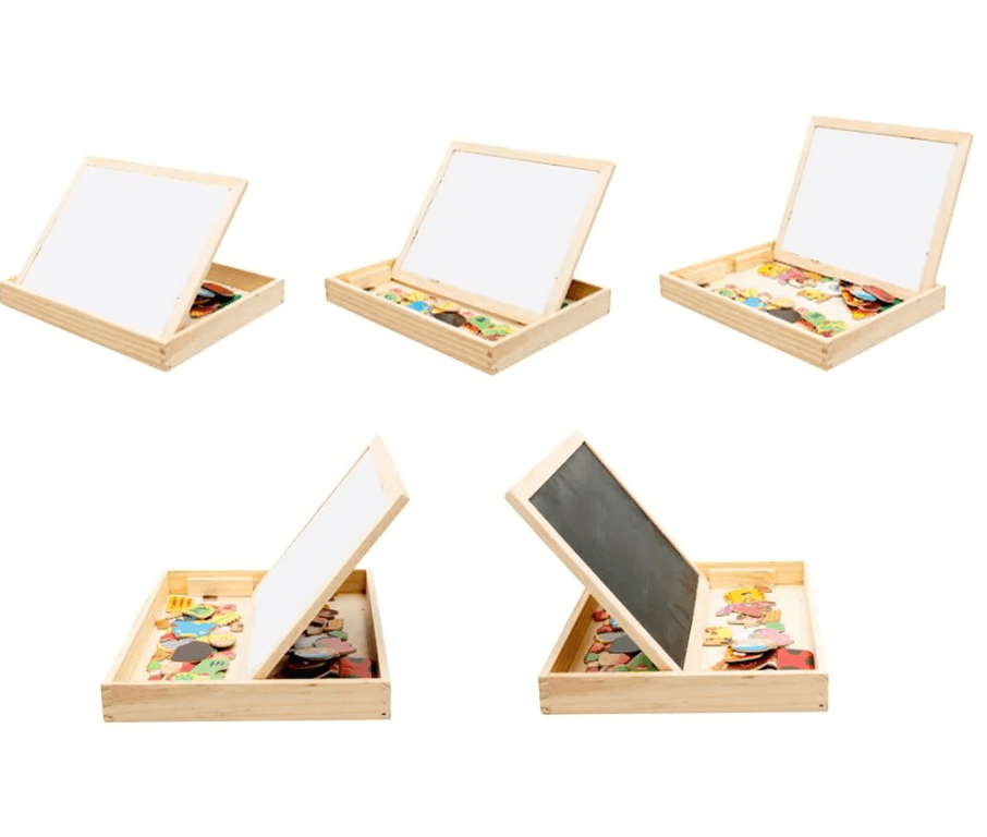 Magnetischer doppelseitiger Zeichentisch für Kinder