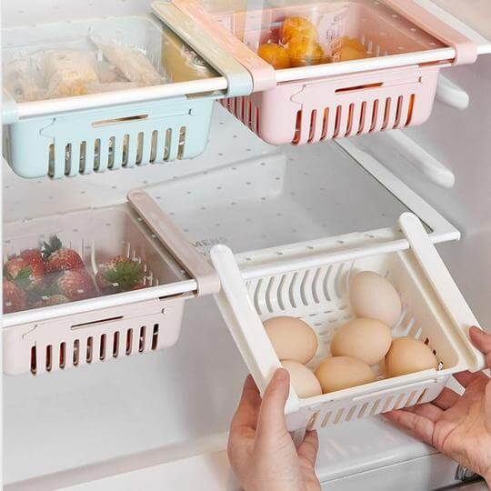 Ocerar™ Verstellbarer Kühlschrank-Organizer | 1+1 GRATIS