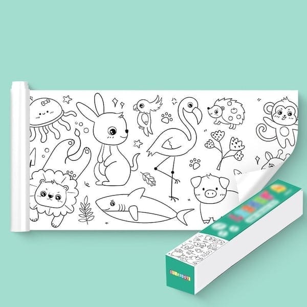 Variant image for Kinder-Zeichenrolle - Unendlicher Kreativspaß für Kleine Künstler-2