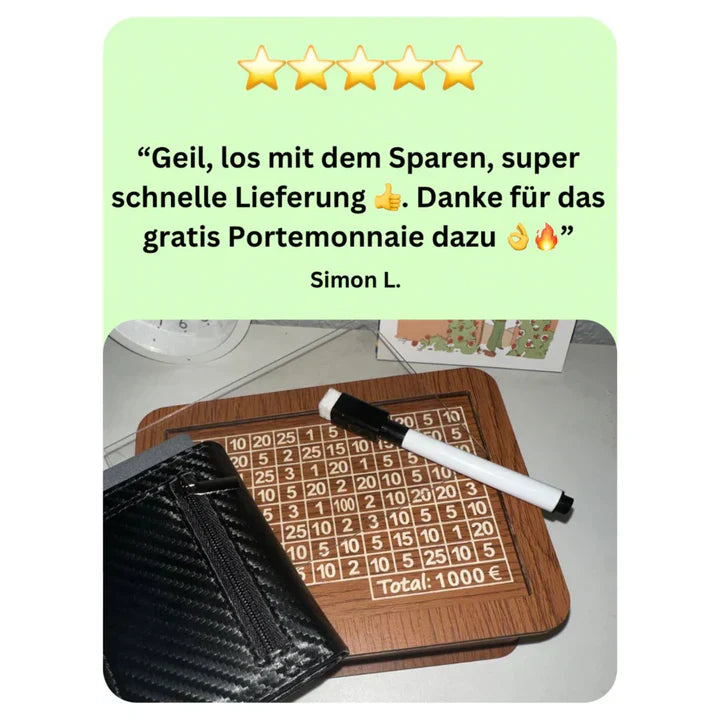 EinfachSparen Box - Mühelos Bis Zu 10.000 € Sparen Mit Visuellem Tracker