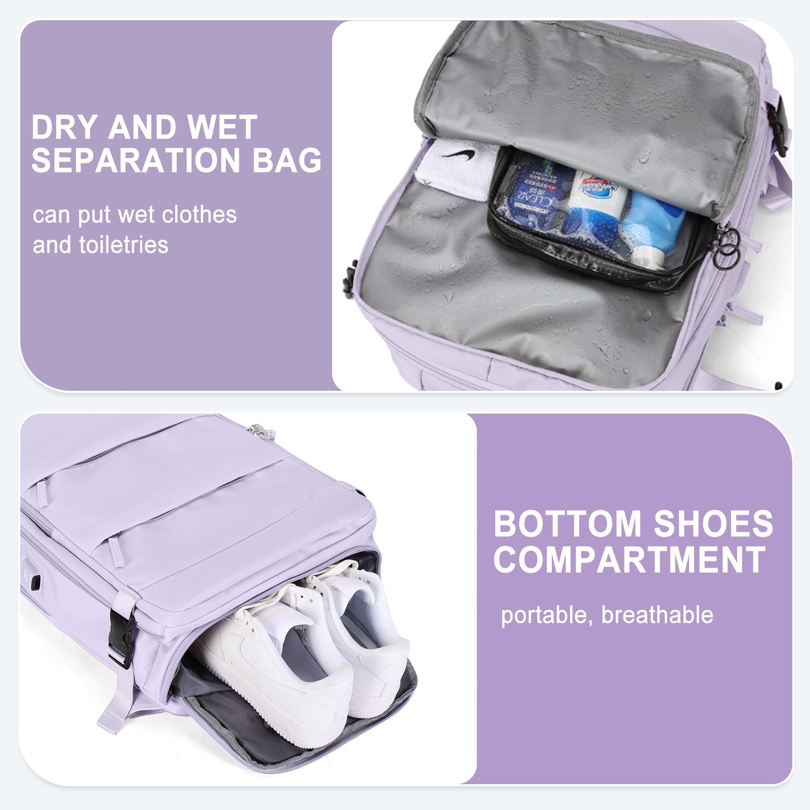 Risiko-Vista - Multifunktionaler Reise-Rucksack