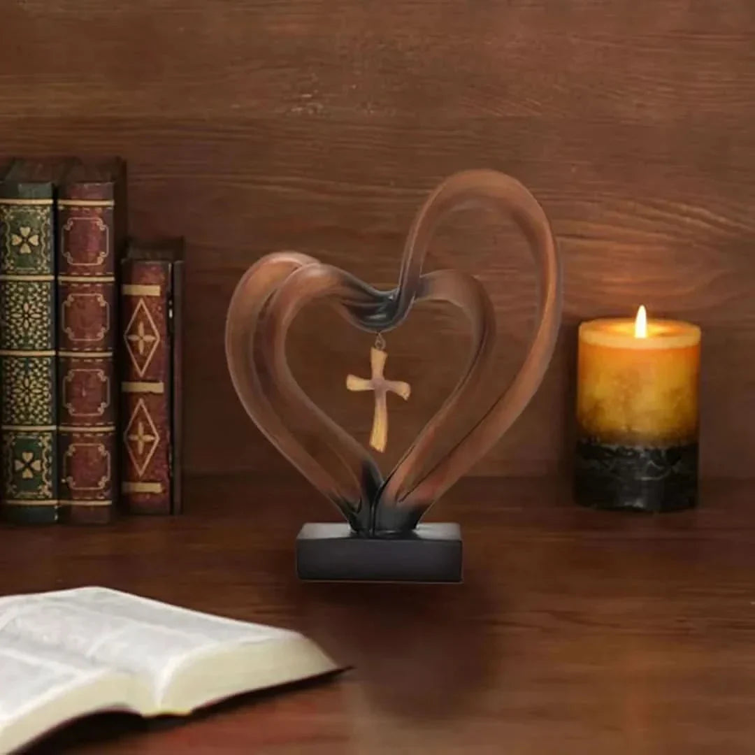 SacredHeart™ – Kreuz mit Heiligem Herzen | 50% Rabatt