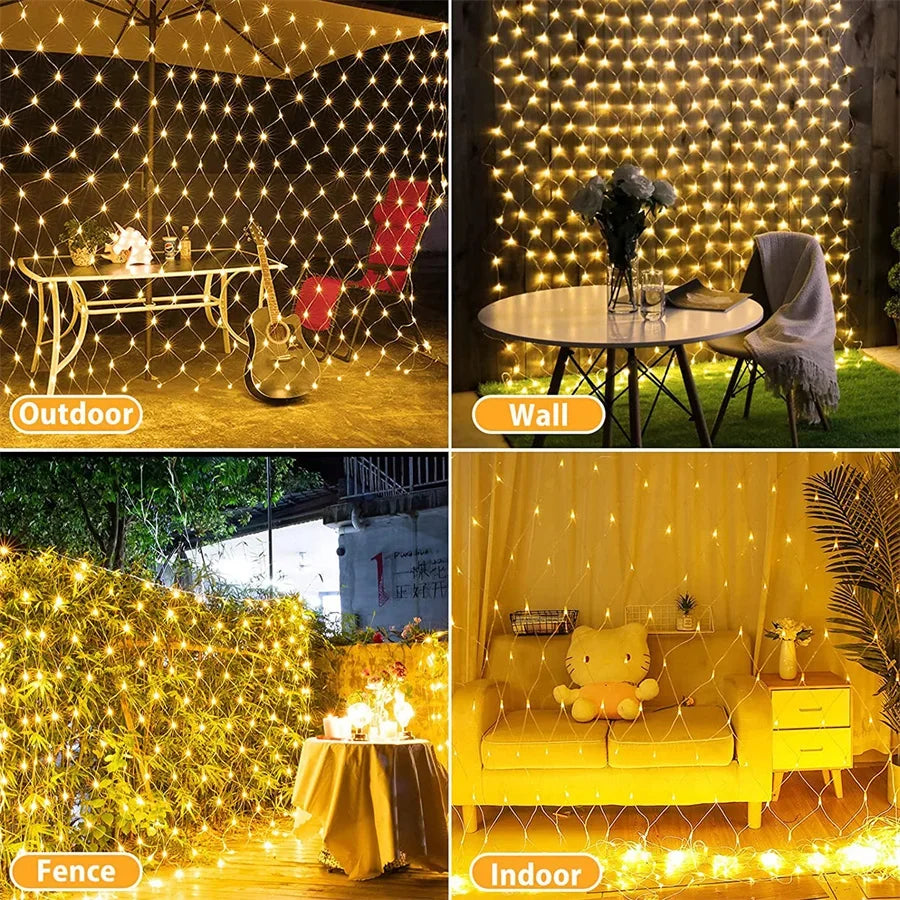 LumiFest - Magische Maschenleuchten | 50% RABATT