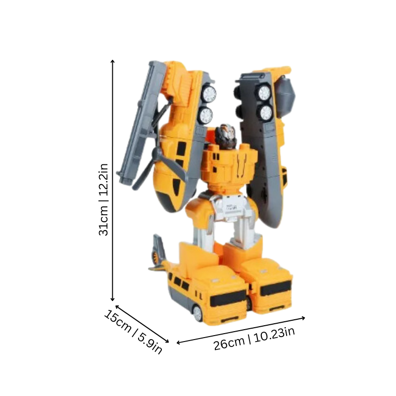 Magnetix Bauwelt  | Kreatives Magnetspielzeug Transformer Roboter