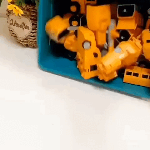 Magnetix Bauwelt  | Kreatives Magnetspielzeug Transformer Roboter