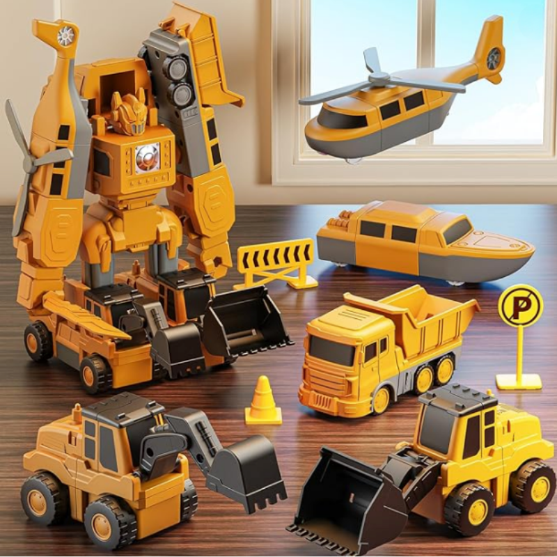 Magnetix Bauwelt  | Kreatives Magnetspielzeug Transformer Roboter