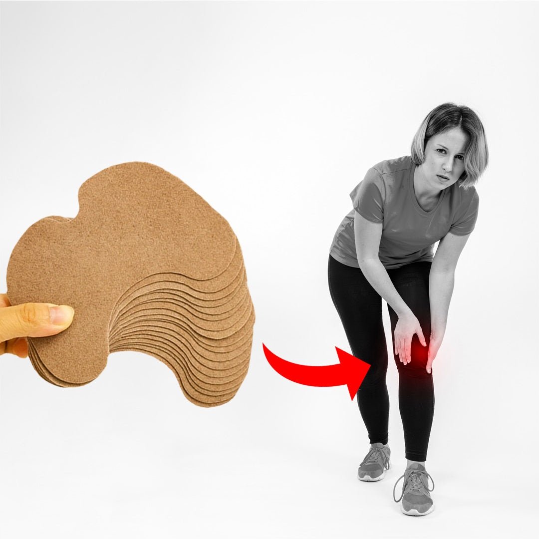 Kneezy™ - Aufkleber zur Linderung von Knieschmerzen