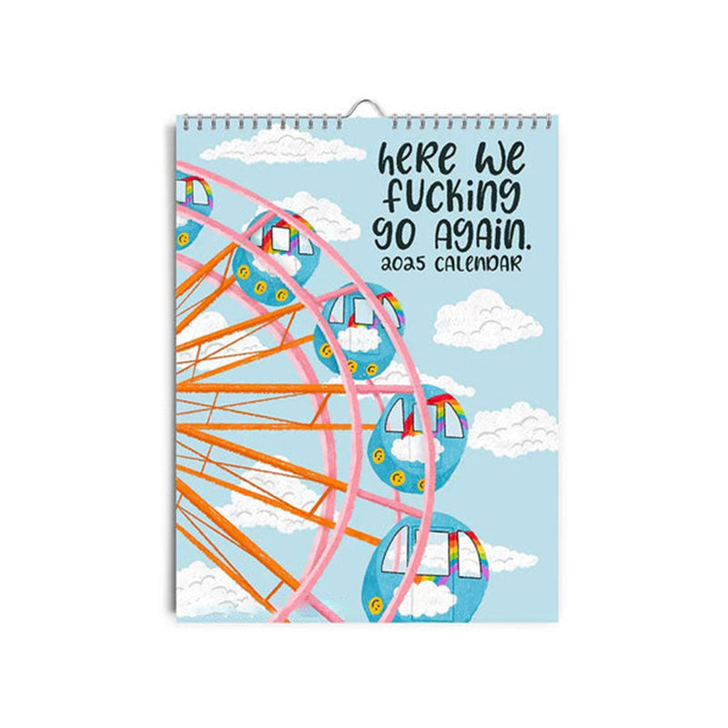🎉🎈2025 Here We Fucking Go Again Kalender