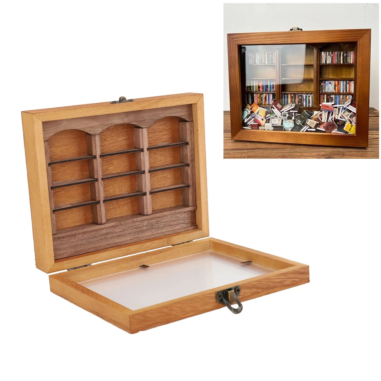 RuheRegal – Miniatur-Bücherregal für tägliche Gelassenheit und stressfreie Momente | 50% RABATT