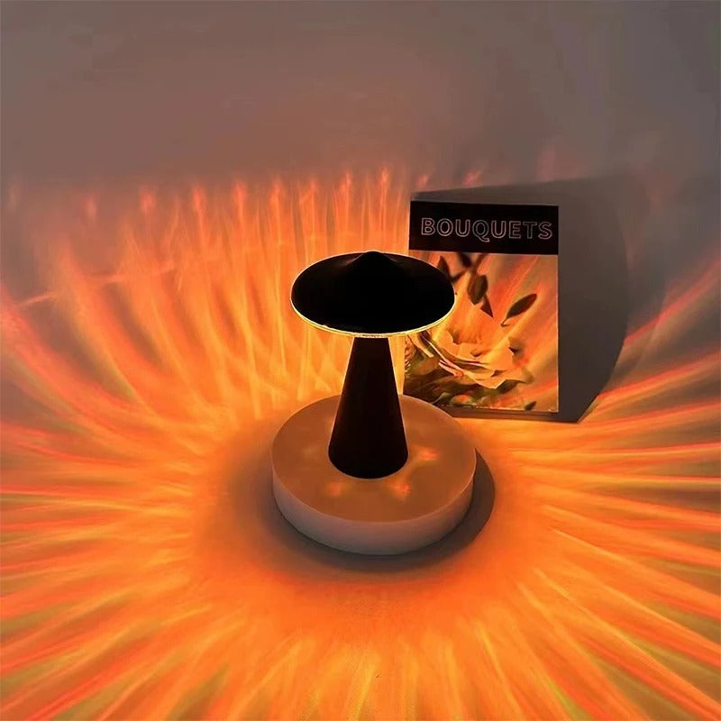 LED-Pilz-Tischleuchte
