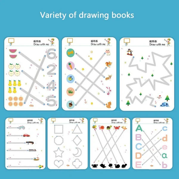 BrainTrainer™ 2.0 | Magical Tracing Workbook Set