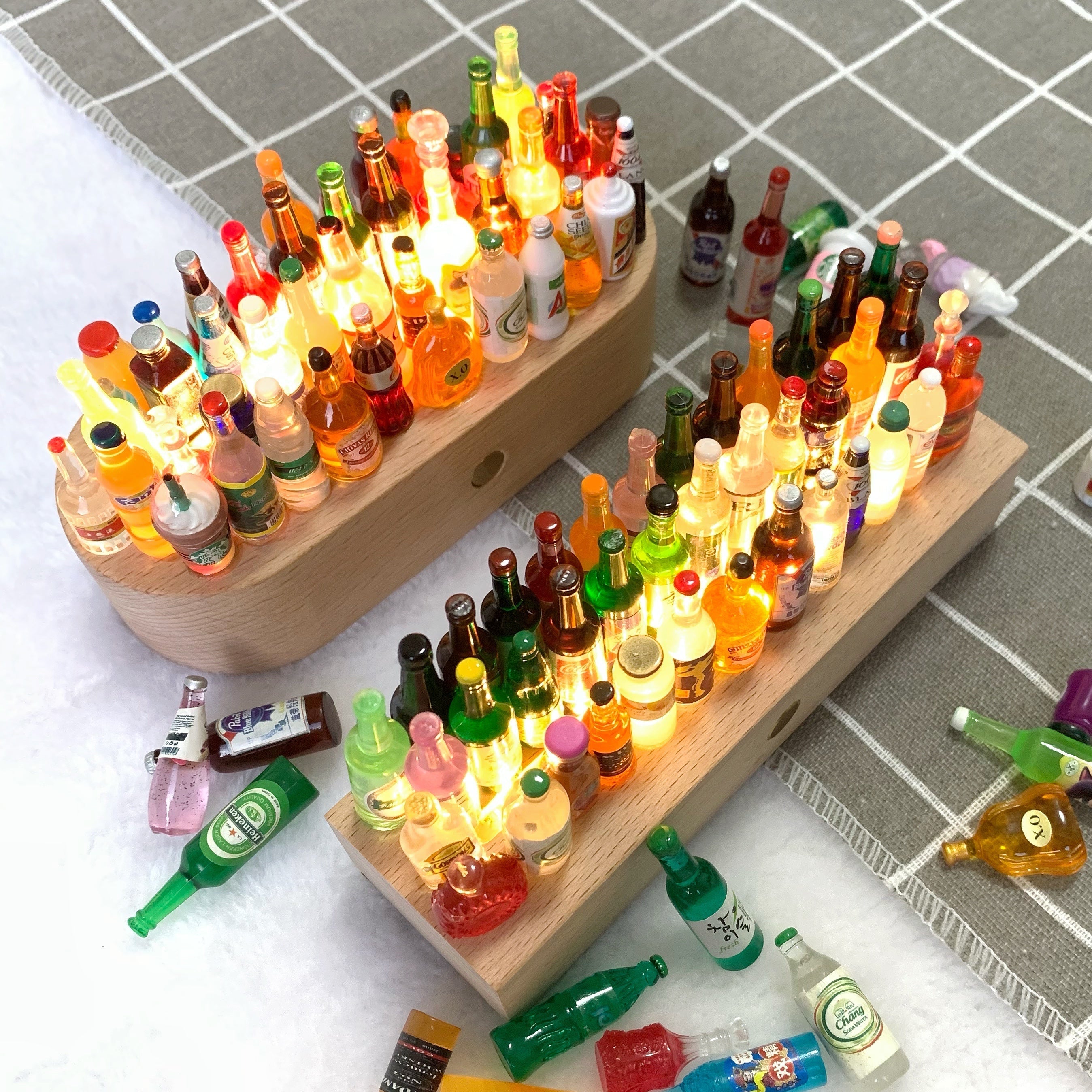 LichtKreation - DIY LED USB Weinflaschen Nachtlicht | 50% RABATT